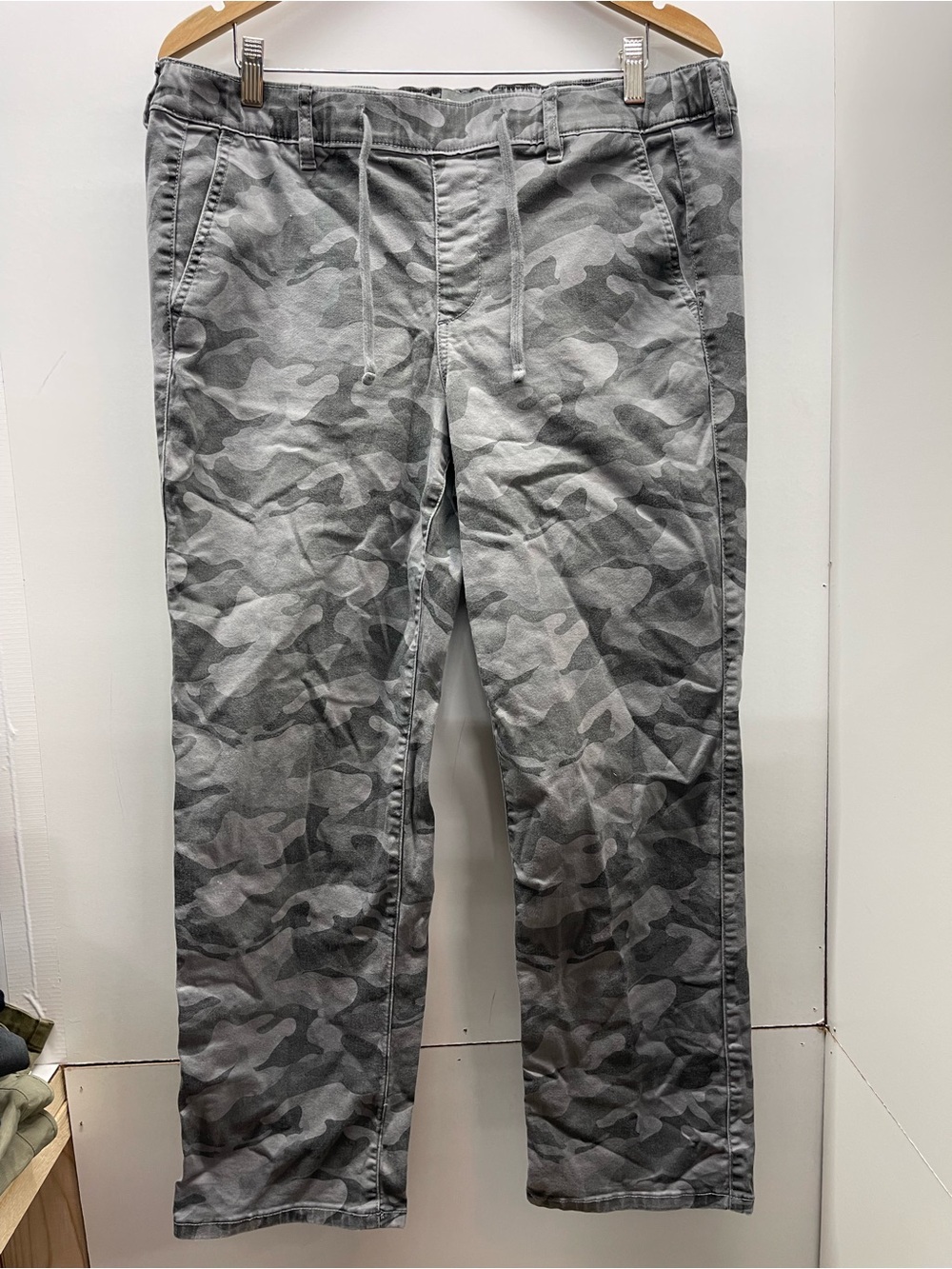 torrid Gray Camo Boot Cut Cargo Pants